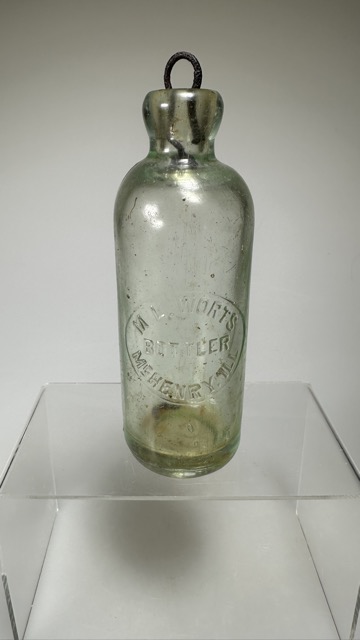 my M.L. Worts Bottler bottle